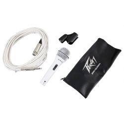PEAVEY - PV®I 2W WHITE MICROPHONE – 1/4” CABLE