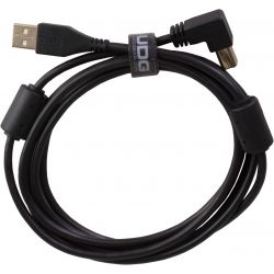 UDG - U95004BL - ULTIMATE AUDIO CABLE USB 2.0 A-B BLACK ANGLED 1M