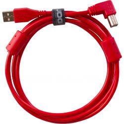 UDG - U95005RD - ULTIMATE AUDIO CABLE USB 2.0 A-B RED ANGLED 2M