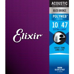 ELIXIR - 11000 ACOUSTIC 80/20 BRONZE POLYWEB