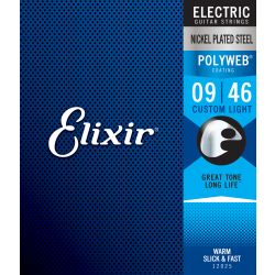 ELIXIR - 12025 ELECTRIC NICKEL PLATED STEEL POLYWEB
