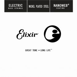 ELIXIR - 15405 ELECTRIC BASS NICKEL NANOWEB SINGLE