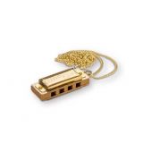 HOHNER - LITTLE LADY, GOLD PLATED WITH NECKLACE