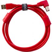 UDG - U95004RD - ULTIMATE AUDIO CABLE USB 2.0 A-B RED ANGLED 1M