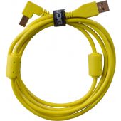 UDG - U95004YL - ULTIMATE AUDIO CABLE USB 2.0 A-B YELLOW ANGLED 1M