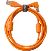 UDG - U95004OR - ULTIMATE AUDIO CABLE USB 2.0 A-B ORANGE ANGLED 1M