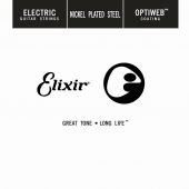 ELIXIR - 16256 ELECTRIC NICKEL PLATED STEEL OPTIWEB SINGLE
