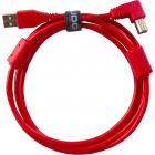 UDG - U95004RD - ULTIMATE AUDIO CABLE USB 2.0 A-B RED ANGLED 1M