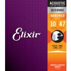 ELIXIR - 11002 ACOUSTIC 80/20 BRONZE NANOWEB