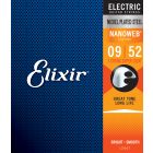 ELIXIR - 12007 ELECTRIC NICKEL PLATED STEEL NANOWEB